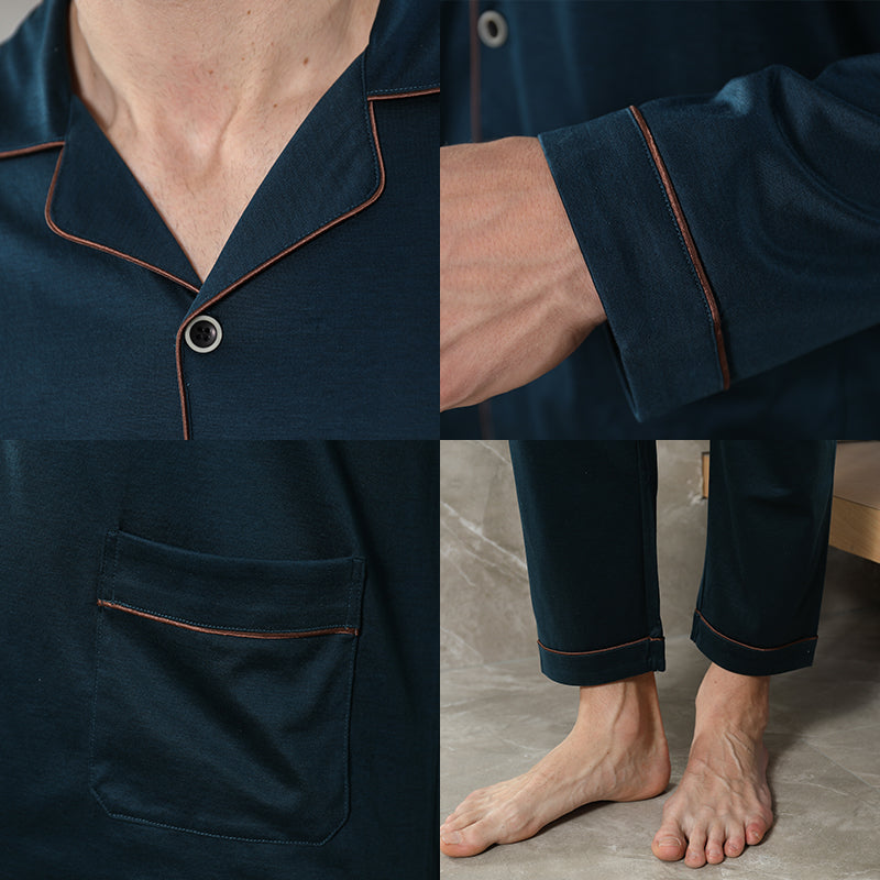 Buy Cotton Pyjama for Men - Copper Infused AntiBacterial by Copper Clothing